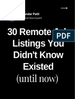 30 Remote Job Listings You Didn't Know Existed (Until Now)