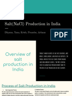 Salt Production in India