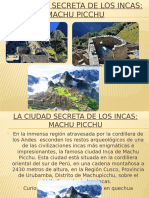 La Ciudad Secreta de Los Incas