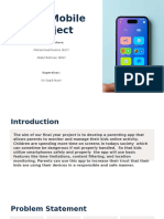 Parent Mobile App Project