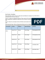 CT - 3 Date Sheet