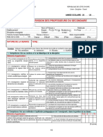 Grille de Supervision Des Professeurs Du Secondaire-1