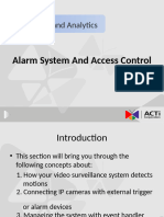 02-1 Alarm System and Access Control