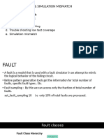 Atpg Coverage and Simulation