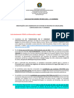 Orientacoes Aos Candidatos Do Sistema de Reservas de Vagas Convocados em Primeira Chamada