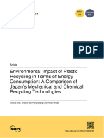 Environmental Impacts of Plastic Recycling