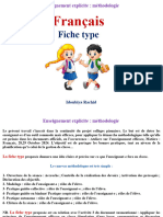 Enseignement Explicite Fiche Type