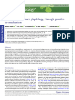 Flowering Time Physiology and Genetics