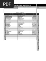 Planilla General - Futbol Busta