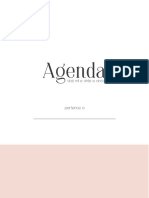 Agenda Semanal Com Horário Nude