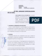 Demanda - Convocatoria e Instalación Del Consejo de Coordinación Regional