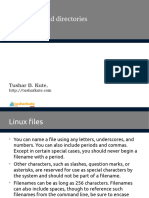 Linux Files and Directories