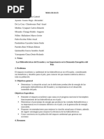 Metodologia de La Investigacion Hidroelectricas. 1