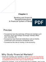 Ch-1 Banking and Financial Markets or Institutions & Financial System of Bangladesh