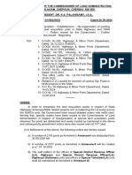 Highways Reorganisation - Proceedings - 20.09.2024