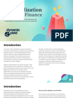 Personalization Wins For Finance-GUIDE