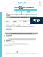 Formulario F-2RP Sociedades Mercantiles