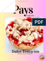 Recetario de Pay Dulces 4