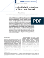 Bolden, R. (2011) - Distributed Leadership in Organizations A Review of Theory and Research.