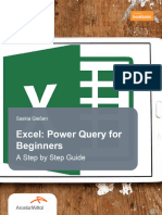 Excel Power Query For Beginners