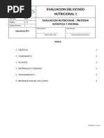 Casos Evaluacion Proteina Visceral y Somatica