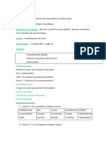 Compréhension de L - écrit.1AS - Proj1.séq2