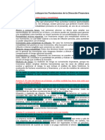 10 Axiomas Que Constituyen Los Fundamentos de La Dirección Financiera