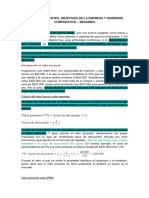 Valores Presentes, Objetivos de La Empresa y Gobierno Corporativo