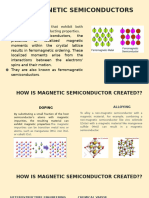 Magnetic Semiconductors