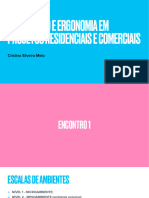 Encontros - Circulação e Ergonomia em Projetos Residenciais e Comerciais