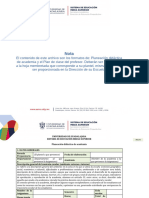 Formatos Plan de Academia y Plan Clase