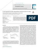 Zn-CuSO4 Approch Towards Reduction of Nitro To Amine