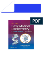 Marks Basic Medical Biochemistry A Clinical Approach 6th Edition Michael A. Lieberman 2024 Scribd Download