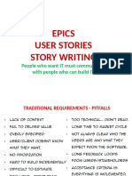 Epics UserStories