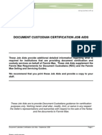 Fannie Mae Document Custodian Protocol 08