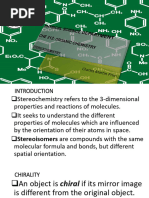 Stereo Chemistry