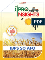 Agri Pro Insights & Quiz Kit Ibps So Afo - 241005 - 223801