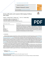 Green Credit Policy and Corporate Deleveraging - Evidence From China