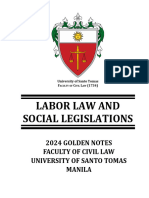 5 2024 Golden Notes Labor Law and Social Legislations