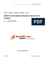 Kewell-EVS-H Series Battery Simulator