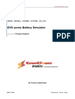 Kewell-EVS Series Battery Simulator