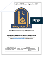 Annex-A (MPhil Degree Regulations - 2024)