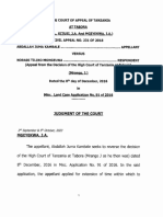 Abdallah Juma Kambale Vs Noradi Tiliko Mongelwa (Civil Appeal No 231 of 2018) 2023 TZCA 17730 (5 October 2023)