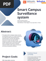 Smart Campus Surveillance Presentation (Oct 2024)