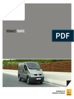 Plaquette Renault Trafic 2006