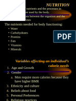 Nutrition Urinary and Bowel Elimination 2