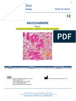 Mucicarmín: Ficha de Datos