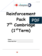 Practice Pack 7C, 1st Term