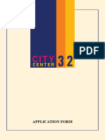 City Center 32 Application Form 1oct New