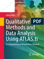 Qualitative Methods and Data Analysis Using ATLAS - Ti - A Comprehensive Researchers' Manual (Springer Texts in Social Sciences) (2024, Springer)